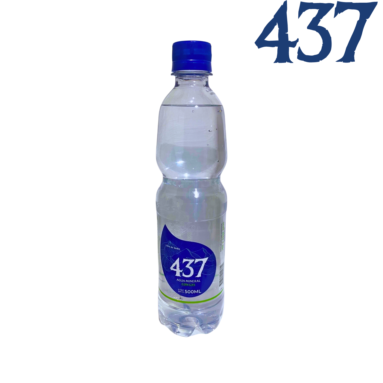 437 AGUA MINERAL CON GAS 500 ml